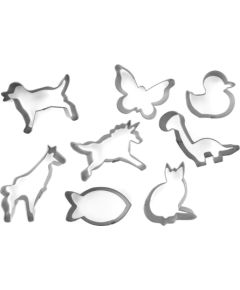 Guardini Набор формочек для пряников 8 шт. животные Кондитерская принадлежность