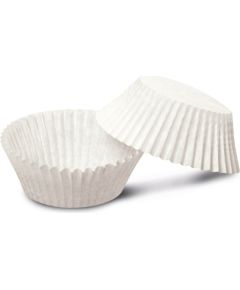 Guardini Kēksiņu papīra formiņas 100 gab. baltas Easy Bake Bio Ø7x3cm Konditorejas piederumi