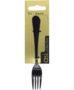 Asi Collection Kūku dakšiņas 2gab. Black 1,5mm Citi trauki