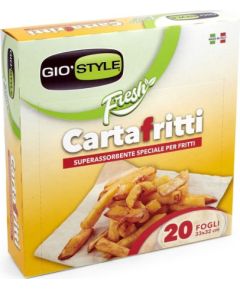 Gio`style Papīra loksnes 20 gab. ceptiem ēdieniem / 17,2x18cm Konditorejas piederumi