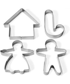 Guardini Набор из 4 форм для пряников в блистере 28 x 19 x 2 см Кондитерская принадлежность