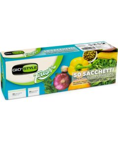 Gio`style Hermētiski pārtikas maisiņi 50 gab. (25 gab. 24x26,5cm + 25 gab.20,5x20,5cm) Citi trauki