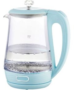 Maestro MR-052-BLUE Electric glass kettle, blue 1.7 L Чайники (электрические)