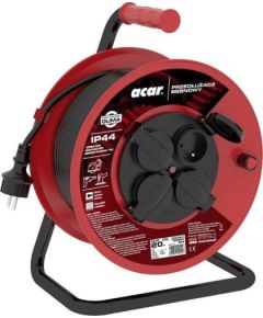 Acar PZ-4Z/STM H05RR-F 3G2.5 20M Retractable extension cable Новинки Для дома и сада 