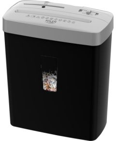 Adler Niszczarka do dokumentów CAMRY CR 1037s srebrna Dokumentu smalcinātāji