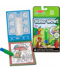 MELISSA & DOUG Water Wow! Раскраска. Рисуем водой - Животные Творческие игрушки