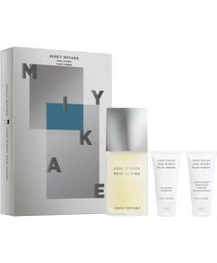 Issey Miyake SET L'Eau d'Issey Pour Homme EDT spray 135ml + SHOWER GEL 50ml + AFTER SHAVE Lotion 50ml Vīriešu Smaržas