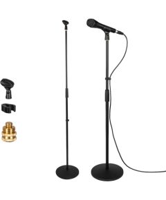 Mozos SM808 Podłogowy prosty statyw mikrofonowy studyjny Jaunumi - Audio-Video