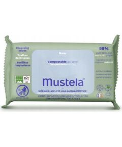 Mustela  Chusteczki nawilżane Baby 1x60 szt. Влажные салфетки