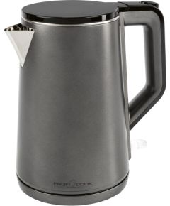 Kettle ProfiCook, charcoal grey Tējkannas (elektriskās)