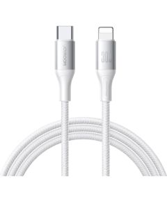 USB кабель Joyroom S-A28 USB-C to Lightning 30W 1.0m белый Дата USB-кабели
