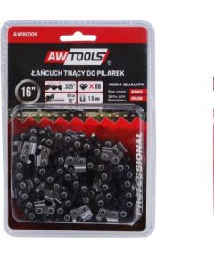 Zāģa ķēde AWTools AW80109BL; 16''; 40 cm; .325''; 66; 1,5 mm Zāģu ķēdes un sliedes