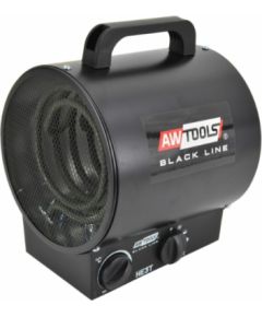 Elektrisks gaisa sildītājs AWTools AW85716BL; 3 kW Gāzes, elektriskie, dīzeļsildītāji