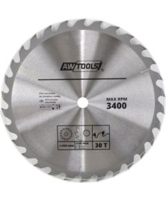 Griešanas disks kokam AWTools AW48498; 600 mm Zāģripas