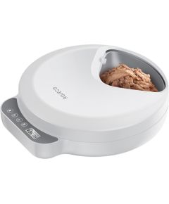 Rojeco F26 4 Meals Cat Feeder Button Version with 2 Ice Packs (white) Viedās iekārtas un piederumi