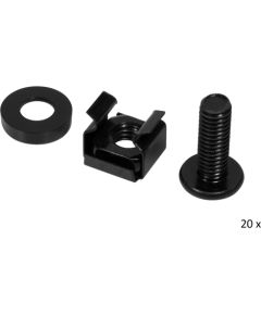 M6 SKRŪVES 19" Skapim 20gab. MELNAS Серверы и компоненты серверов