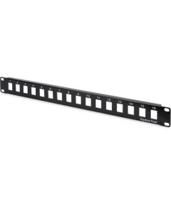 KEYSTONE panelis 1U-19" 16 porti MELNS Серверы и компоненты серверов