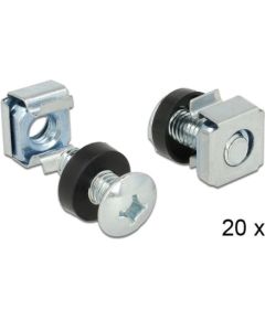 M6 SKRŪVES 19" Skapim 20gab. CINKOTAS Серверы и компоненты серверов