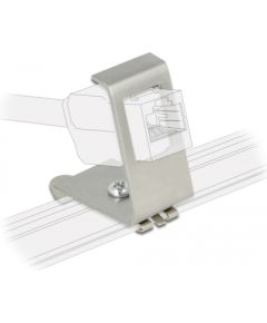 DIN-Rail adapteris 1xRJ45 Keystone modulim METĀLS Серверы и компоненты серверов