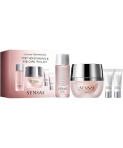 KANEBO SET (CELLULAR PERFORMANCE CREAM 40ML  + LOTION CREAM 20ML + EYE CONTOUR BALM 2ML+ EYE CONTOUR CREAM 2ML) Smaržas - NESAKĀRTOTS
