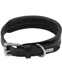 Affek Design Obro�a sk�rzana, XS 27-33 cm x 22 mm, czarny,  przeszywana Citas preces