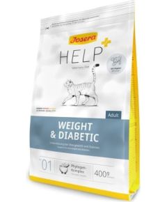 JOSERA KOT HELP 400g   WEIGHT & DIABETIC  /8 Kaķu sausā barība