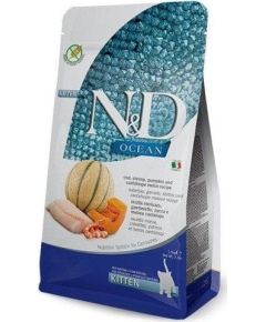 Farmina N&D Ocean - karma dla kociąt dorsz 1,5 kg Сухой корм для кошек