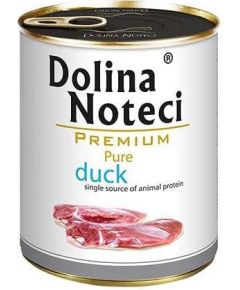 Dolina Noteci Dolina Noteci Pies Pure, kaczka puszka 800g Suņu barība
