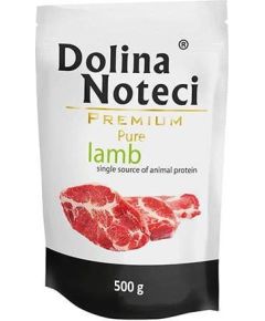 Dolina Noteci Dolina Noteci Pies Pure, jagnięcina saszetka 500g Suņu barība