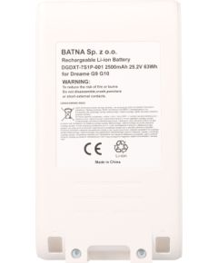 Dreame G9 G10 Аккумулятор для пылесоса 25.2V / 2500mAh Фильтры для пылесосов