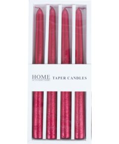 Antīka svece CAROL 4gab. 20cm sarkana Sveces un svečturi