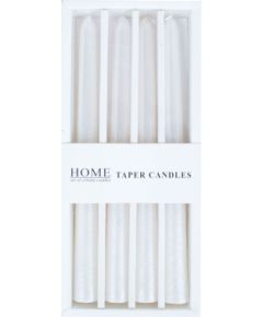 Antīka svece CAROL 4 gab. 20 cm balta Sveces un svečturi