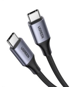 Ugreen US535 USB-C | USB-C PD kabelis 240W 5A 1m - pelēks Data USB kabeļi