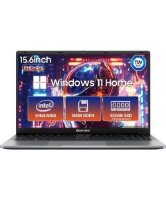 Blackview AceBook 6 N150 15.6”FHD 16GB SSD512 Windows 11 Home Grey Portatīvie datori