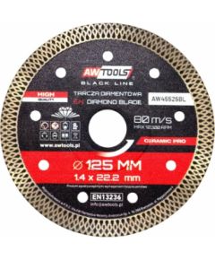 Dimanta griešanas disks AWTools AW45525BL; 125x22,2x1,4 mm Различные диски