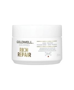 Goldwell Mask for Dry and Damaged Hair Dualsenses Rich Repair (60Sec Treatment) 50ml Matu kopšana