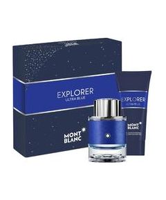 Mont Blanc Explorer Ultra Blue Gift set EDP 60 ml and shower gel 100 ml 60ml Dāvanu komplekti