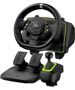 Kierownica Genius GX Gaming SpeedMaster X2 + pedały + drążek (31620002400) Jaunumi - Audio-Video