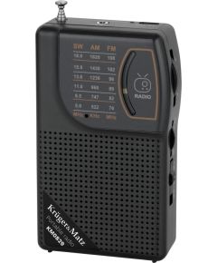 Kruger&Matz pārnēsājamais analogais radio,lādējams KM0829 Radio, Radio pulksteņi
