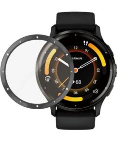 PanzerGlass Защитное стекло для экрана Garmin Venu 3, черный AB Smart pūlksteņu aksesuāri