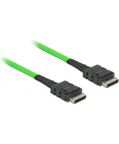 DeLOCK cable OCuLink PCIe SFF-8611 > OCuLink SFF-8611 (light green, 1 meter) Jaunumi - Datori
