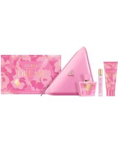 Guess Seductive Dream Dárková sada EDT 75 ml, miniaturka EDT 15 ml, tělové mléko 100 ml a kosmetická taška 75ml Dāvanu komplekti