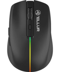 Tellur Silent Click Wireless Mouse Black Мыши