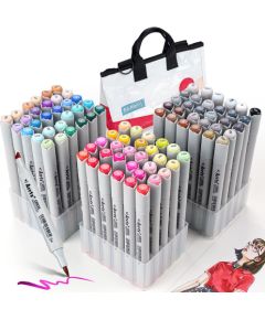 Double-sided Marker Pens ARRTX Oros, 90 Colours Marķieri