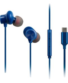 Panasonic Earphones RP-TCM225DEA Wired In-Ear Microphone Blue Austiņas