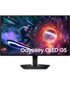 Samsung LS27FG500SUXEN 27" Gaming Monitor Odyssey QHD G5 G50SF 2560x1440/16:9/200cd/m2/0.03ms, HDMI, USB, DP Samsung Monitori