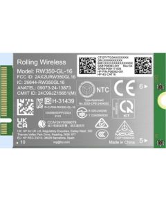 HP 4G LTE Modem m.2 WWAN Cat 16 Mobile Broadband Cellular (compatible with WWAN-ready ProBook EliteBook 4 6 - G1i G1a - 13 14 16)   B8BD2AA Jaunumi - Datori