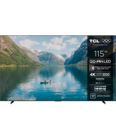TV Set TCL 115 " 4K Ultra HD 3840 x 2160 pixels Flat 16:9 QD-Mini LED 115C7K Televizori