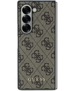 Guess 4G Case Aizsargapvalks priekš Samsung Galaxy Z Fold 6 / brūns Neoriģinālie Maciņi