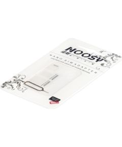 Noosy SIM Kartes Adapteru Komplekts + Adatiņa Slotam Balts Jaunumi - Datori